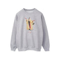 Grey - Front - 101 Dalmatians Womens-Ladies Classic Cruella De Vil Heather Sweatshirt