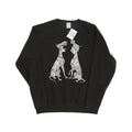 Light Graphite - Front - 101 Dalmatians Womens-Ladies Pongo And Perdita Heather Sweatshirt