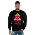 Black - Lifestyle - Inside Out Mens The Boss Anger Sweatshirt
