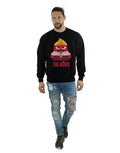 Black - Close up - Inside Out Mens The Boss Anger Sweatshirt