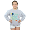 Sports Grey - Back - Finding Dory Girls Ocean Adventure Sweatshirt