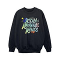 Black - Front - Finding Dory Girls Ocean Adventure Sweatshirt