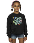 Black - Back - Finding Dory Girls Ocean Adventure Sweatshirt
