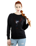 Black - Lifestyle - It Womens-Ladies Pennywise Quiet Sweatshirt