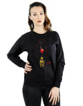 Black - Lifestyle - It Womens-Ladies Pennywise Shadow Sweatshirt