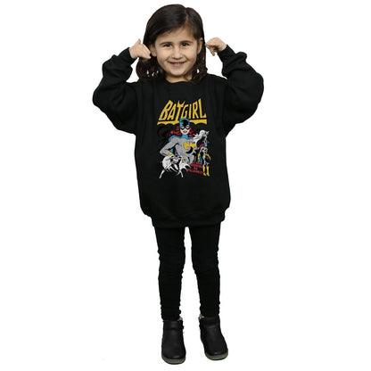 Black - Lifestyle - DC Comics Girls Heroine Or Villainess Batgirl Cotton Sweatshirt