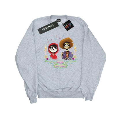 Sports Grey - Front - Coco Girls Miguel And Hector Cotton Sweatshirt