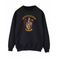 Black - Front - Harry Potter Womens-Ladies Gryffindor Cotton Sweatshirt