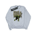 Sports Grey - Front - Hulk Mens Rock Cotton Sweatshirt