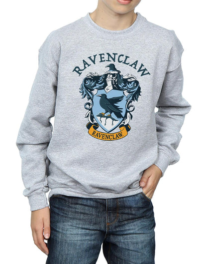 Sports Grey - Side - Harry Potter Boys Ravenclaw Cotton Sweatshirt