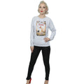 Heather Grey - Side - Bambi Womens-Ladies Poster Sweatshirt