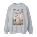 Heather Grey - Front - Bambi Womens-Ladies Poster Sweatshirt