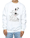 White - Side - 101 Dalmatians Boys Chair Sweatshirt