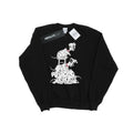 Black - Front - 101 Dalmatians Boys Chair Sweatshirt