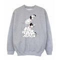 Sports Grey - Front - 101 Dalmatians Boys Chair Sweatshirt