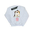 White - Front - Big Hero 6 Womens-Ladies Baymax Hug Sweatshirt