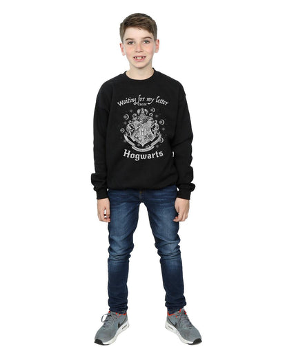 Black - Lifestyle - Harry Potter Boys Hogwarts Waiting For My Letter Sweatshirt