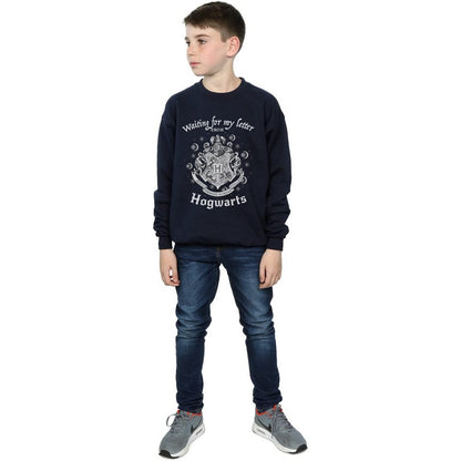 Navy Blue - Lifestyle - Harry Potter Boys Hogwarts Waiting For My Letter Sweatshirt