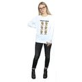 White - Lifestyle - Guardians Of The Galaxy Womens-Ladies Today´s Mood Groot Sweatshirt