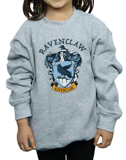 Sports Grey - Side - Harry Potter Girls Ravenclaw Sweatshirt