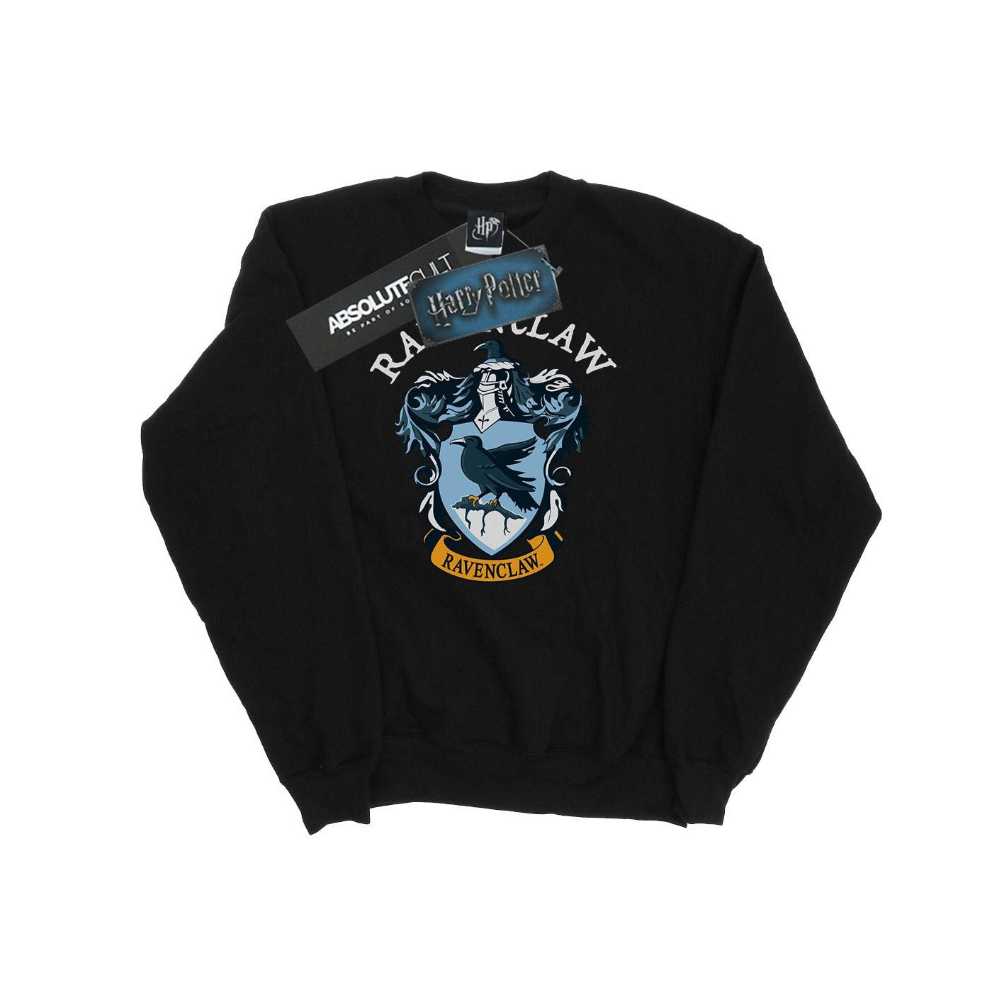 Black - Front - Harry Potter Girls Ravenclaw Sweatshirt