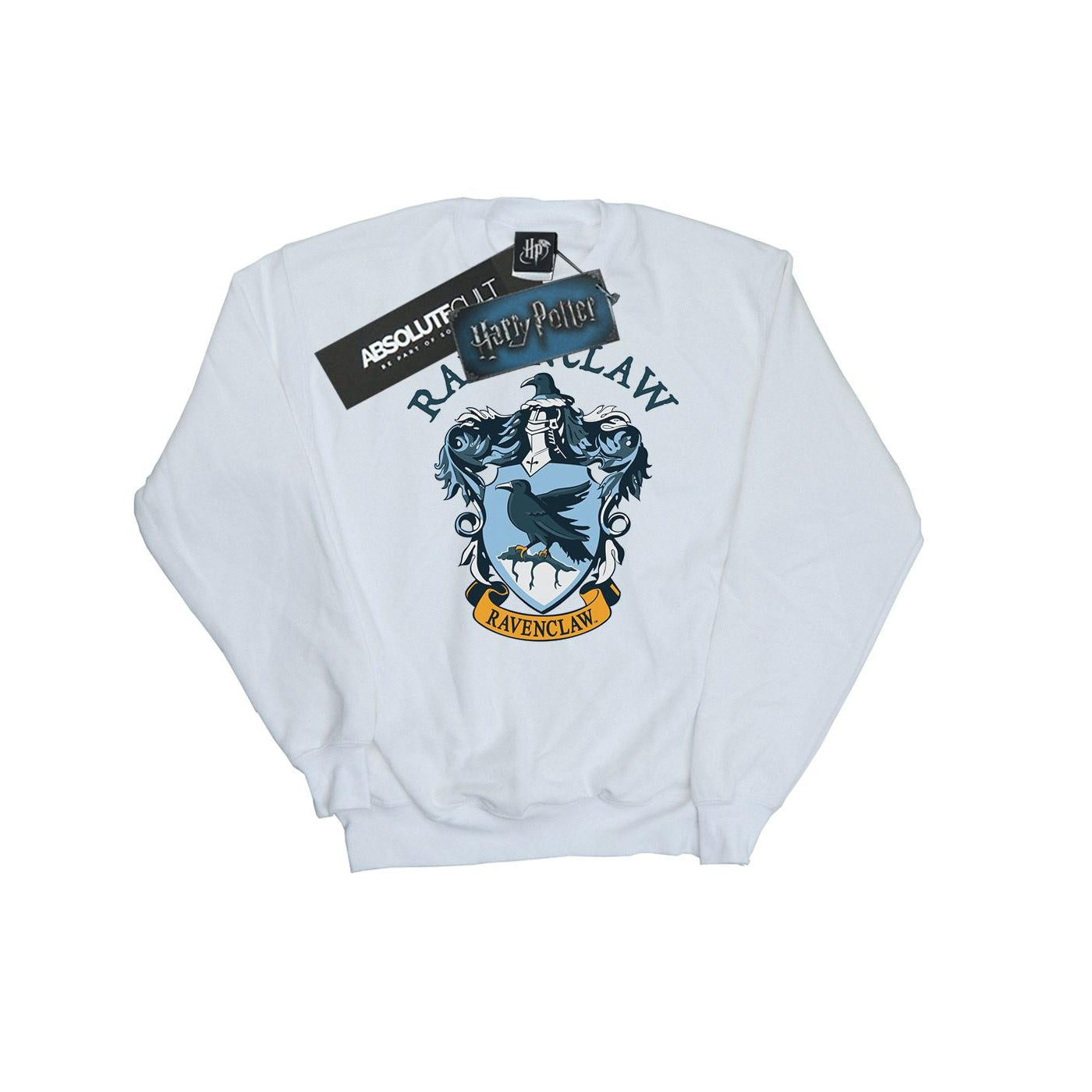 White - Front - Harry Potter Girls Ravenclaw Sweatshirt