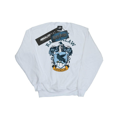 White - Front - Harry Potter Girls Ravenclaw Sweatshirt