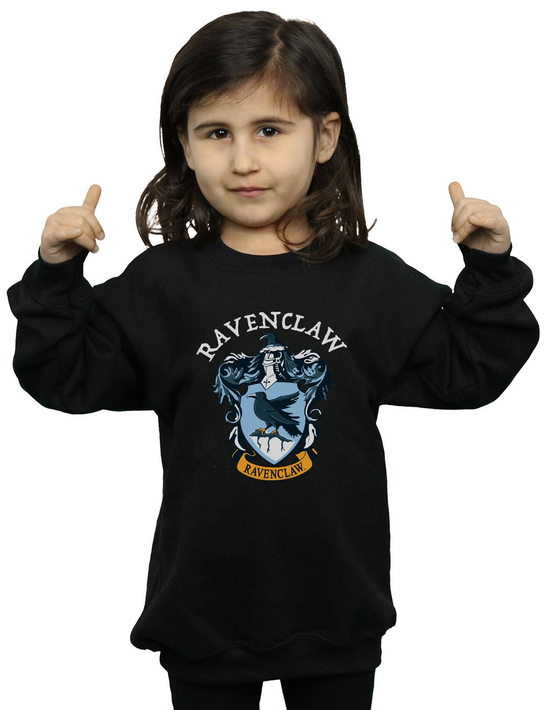 Black - Back - Harry Potter Girls Ravenclaw Sweatshirt