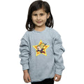 Sports Grey - Back - Captain Marvel Girls Kawaii Sweatshirt