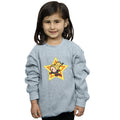 Sports Grey - Side - Captain Marvel Girls Kawaii Sweatshirt