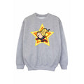 Sports Grey - Front - Captain Marvel Girls Kawaii Sweatshirt