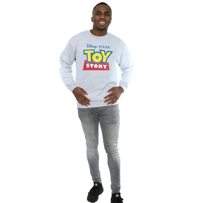 Heather Grey - Side - Toy Story Mens Logo Sweatshirt