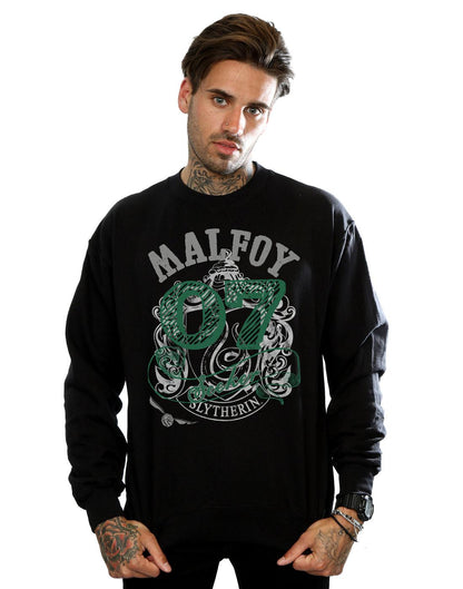 Black - Lifestyle - Harry Potter Mens Seeker Draco Malfoy Sweatshirt