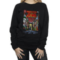 Black - Back - Batman Womens-Ladies Rogues Gallery Comic Cover Sweatshirt