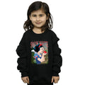 Black - Side - Disney Princess Girls Snow White Montage Sweatshirt