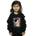 Black - Pack Shot - Disney Princess Girls Snow White Montage Sweatshirt
