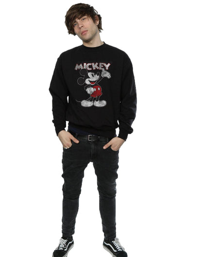 Black - Lifestyle - Mickey Mouse Unisex Adult Presents Sweatshirt