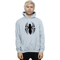Sports Grey - Back - Spider-Man Mens Ultimate Spider Logo Hoodie