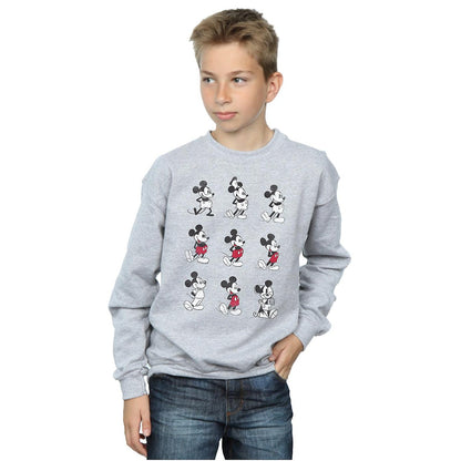 Sports Grey - Side - Disney Boys Mickey Mouse Evolution Sweatshirt