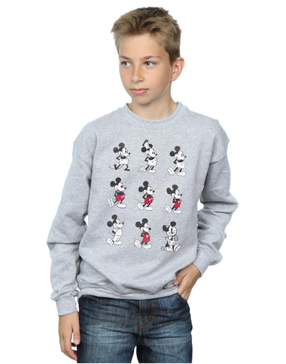 Sports Grey - Pack Shot - Disney Boys Mickey Mouse Evolution Sweatshirt