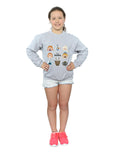 Sports Grey - Lifestyle - Frozen Girls Head Sweatshirt