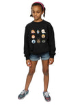 Black - Lifestyle - Frozen Girls Head Sweatshirt