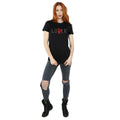 Black - Lifestyle - It Womens-Ladies Loser Lover Cotton Boyfriend T-Shirt