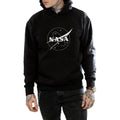 Black - Side - NASA Mens Insignia Logo Hoodie