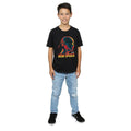 Black - Side - Avengers Infinity War Boys Iron Spider Character T-Shirt