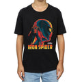 Black - Front - Avengers Infinity War Boys Iron Spider Character T-Shirt