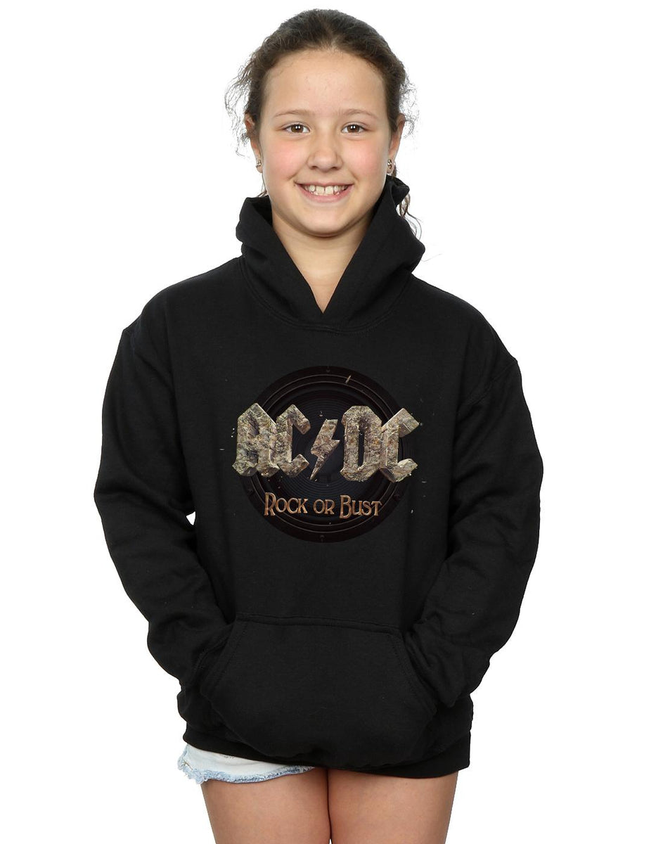 AC/DC Girls Rock Or Bust Hoodie | Discounts on great Brands