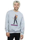 Sports Grey - Back - Hawkeye Mens Locked On Target Sweatshirt