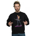 Black - Back - Hawkeye Mens Locked On Target Sweatshirt