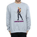 Sports Grey - Side - Hawkeye Mens Locked On Target Sweatshirt